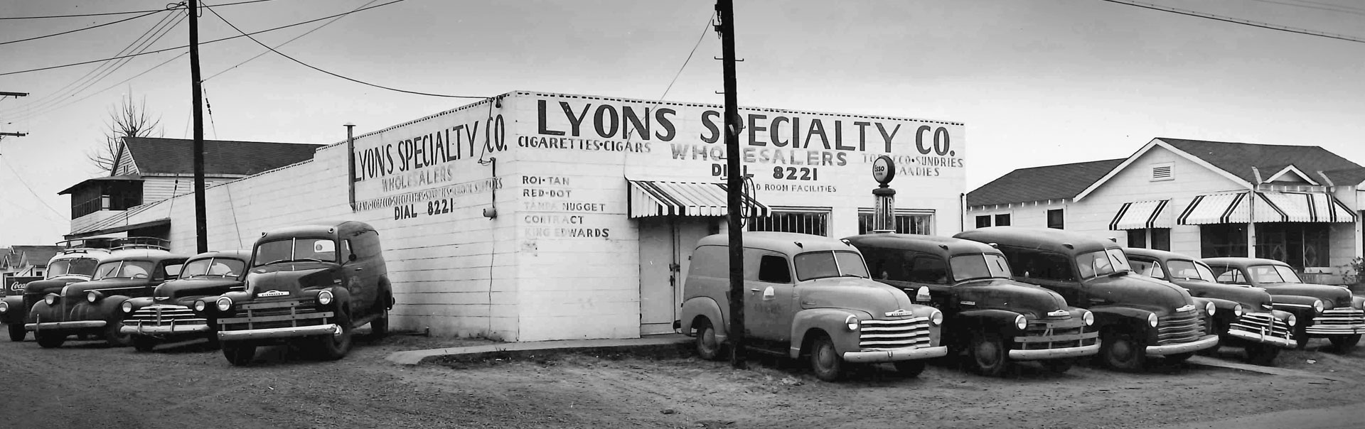 lyon tobacco and grocery History